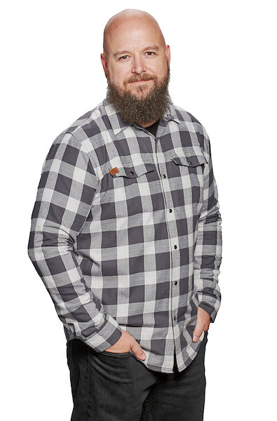 NAMB Checkered Flannel Button Up Shirt