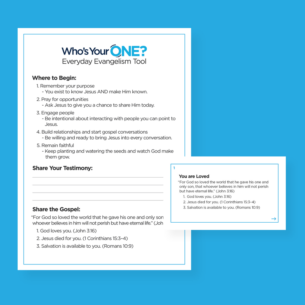 Who's Your One Everyday Evangelism Bundle