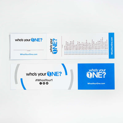 Who's Your One Everyday Evangelism Bookmark (25/pk)