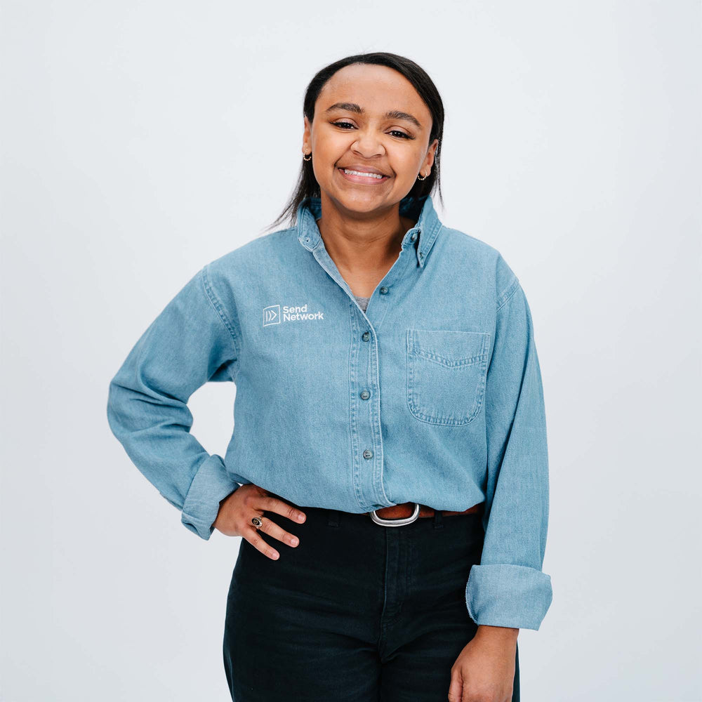 Send Network Women's Denim Shirt