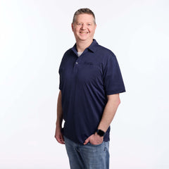 Send Network Callaway Tonal Polo (Navy)