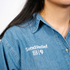 Send Relief Women's Denim Shirt