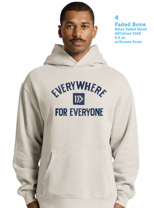 Send Network Everywhere For Everyone Hoodie