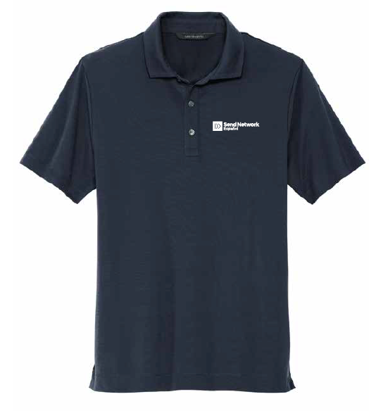 Send Network Español Mercer + Mettle Navy Polo