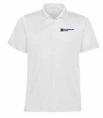Send Network Español White Stormtech Polo