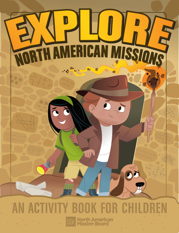 Explore North American Missions - An Activity Book for Children