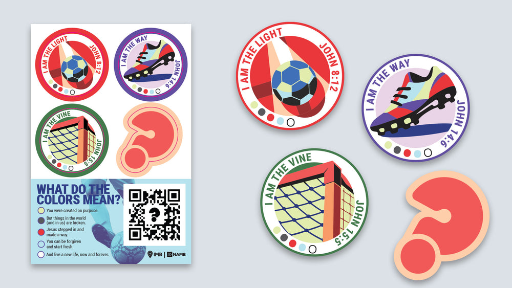 World Cup Outreach Sticker Packs