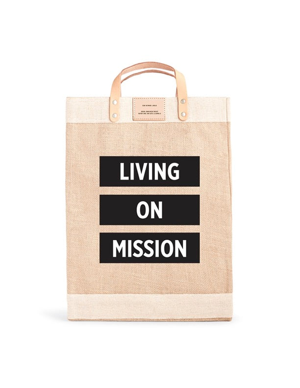 Living On Mission Apolis Market Bag