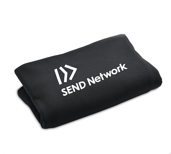 Send Network Sweatshirt Blanket